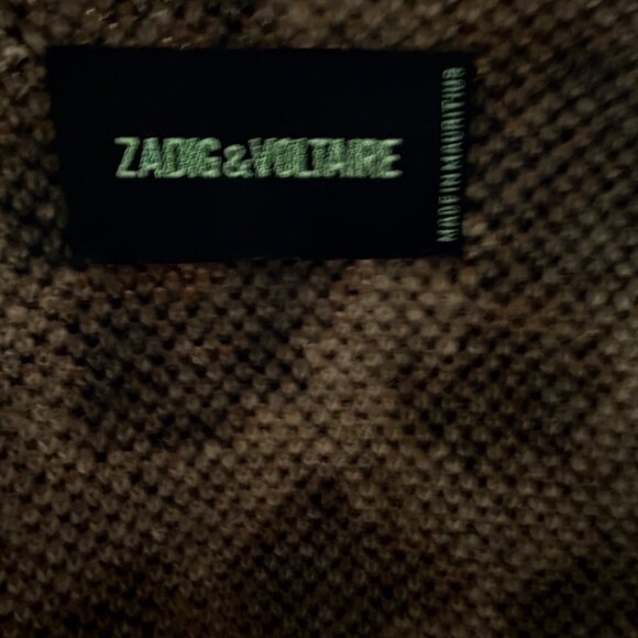 Zadig & Voltaire Marilou C Leo XS/S Cashmere Cardigan - Picture 7 of 8